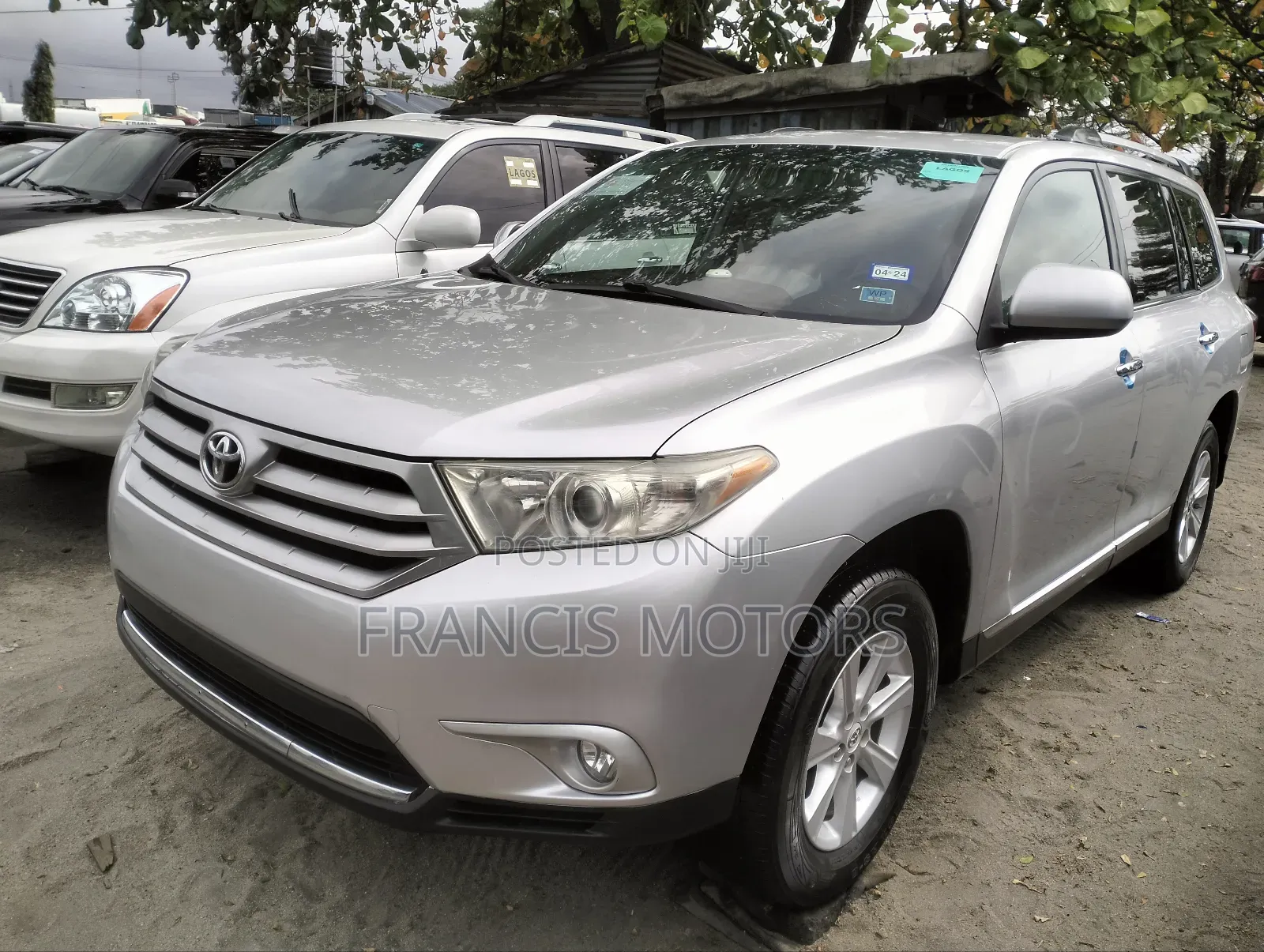Toyota Highlander 3.5L 4WD 2013 Silver
