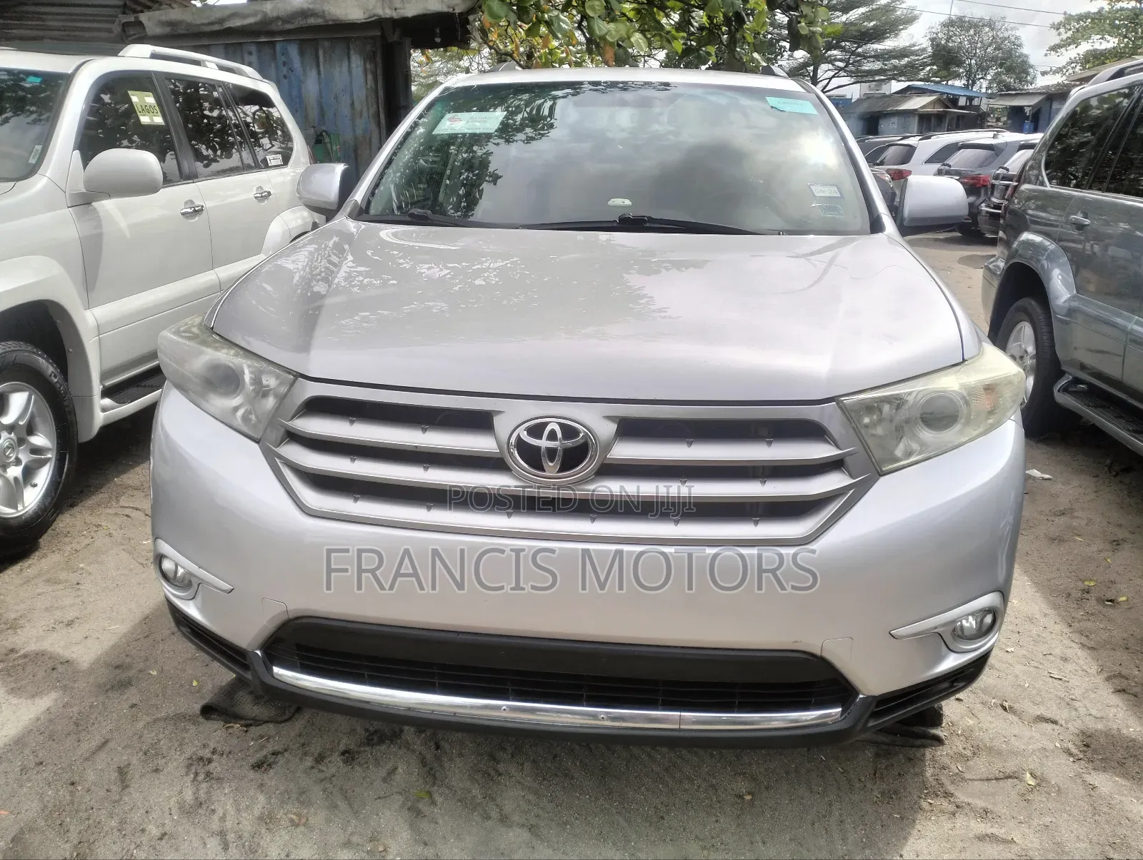 Toyota Highlander 3.5L 4WD 2013 Silver