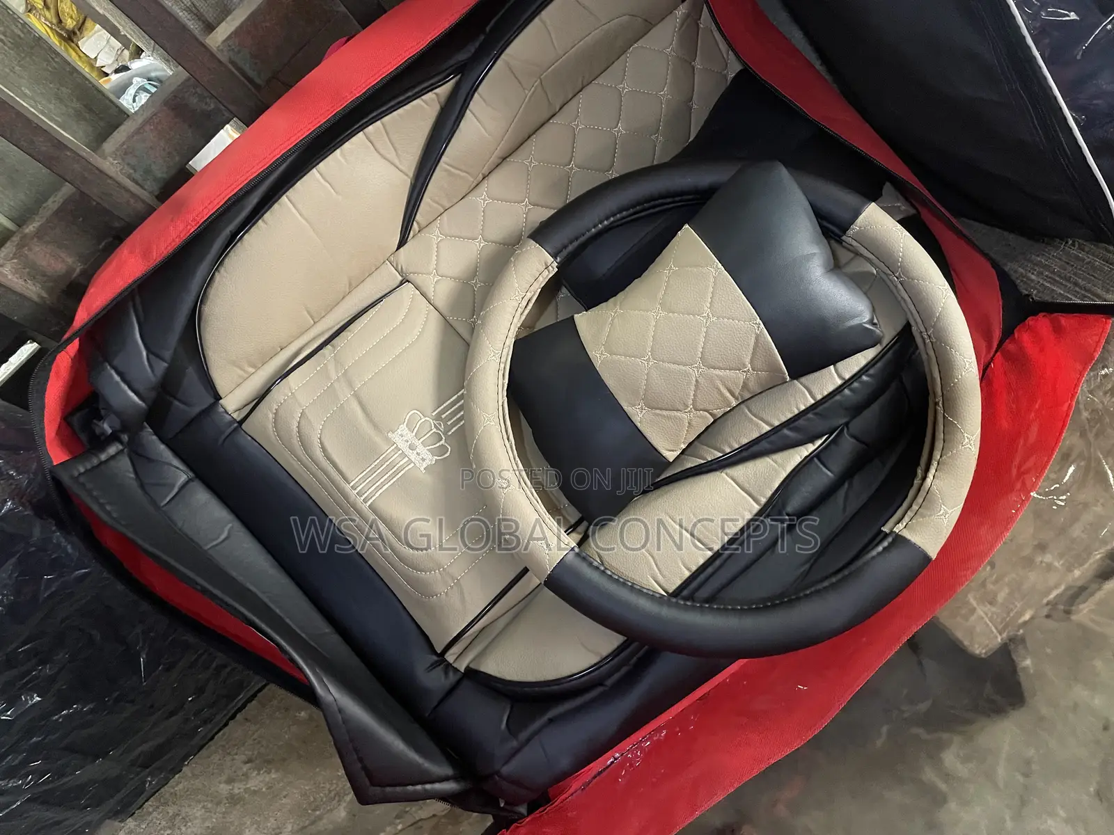 Executive Car Seat Leather Cover