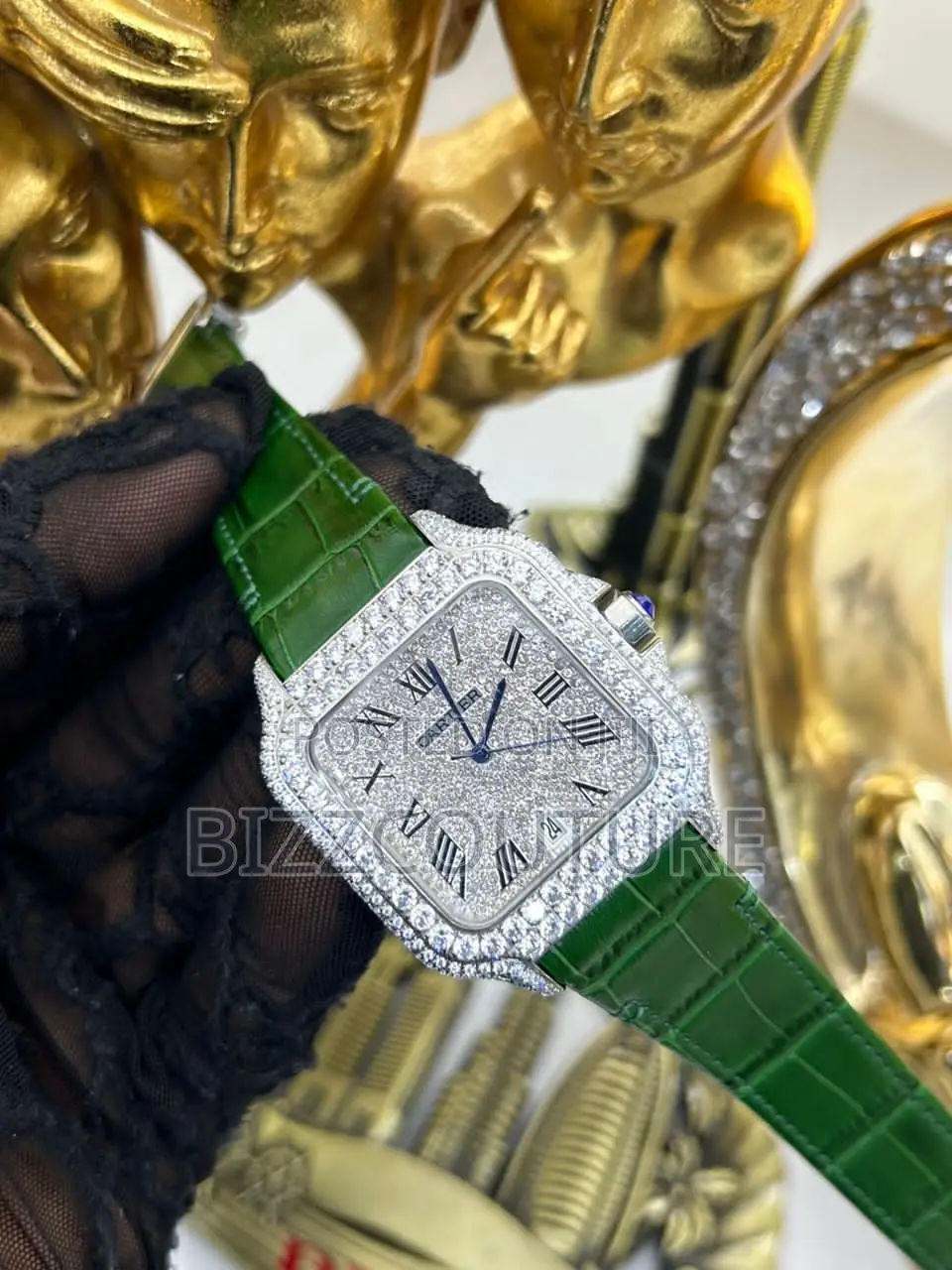 Original Cartier Color Selection Leather Strap Watch