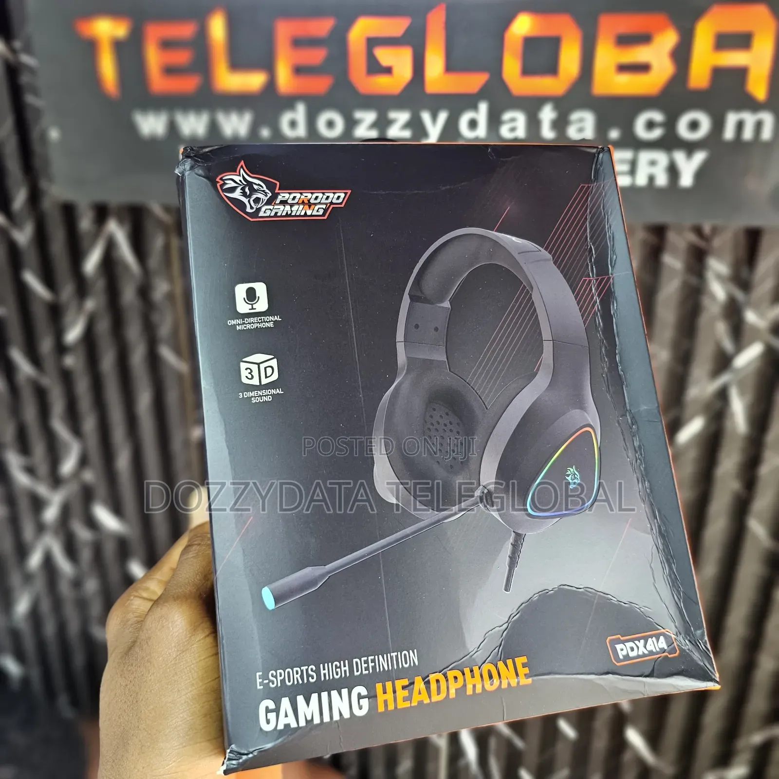 Porodo Gaming Pdx414 Wired E-Sports High Definition Gaming