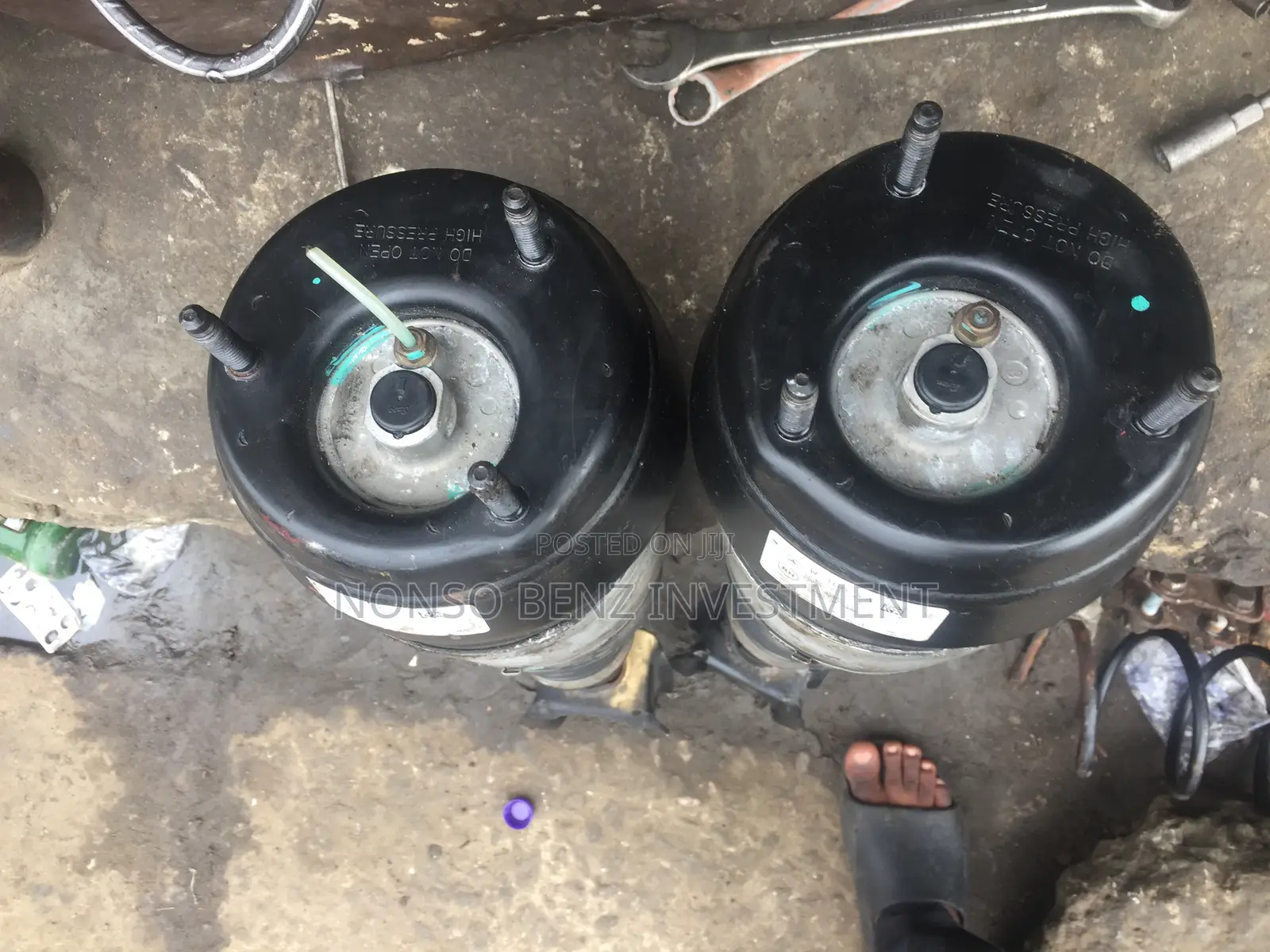 Front Balloon Shock Absorbers Ml 350 W(166)