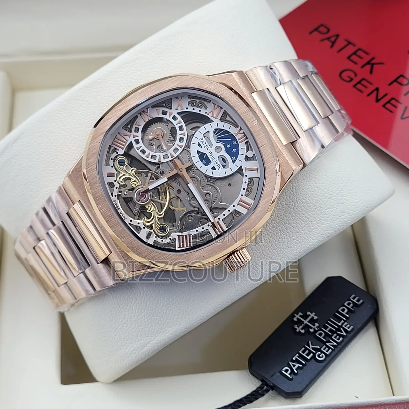 Original Patek Philippe Mechanical Gold Chain Watch in Store