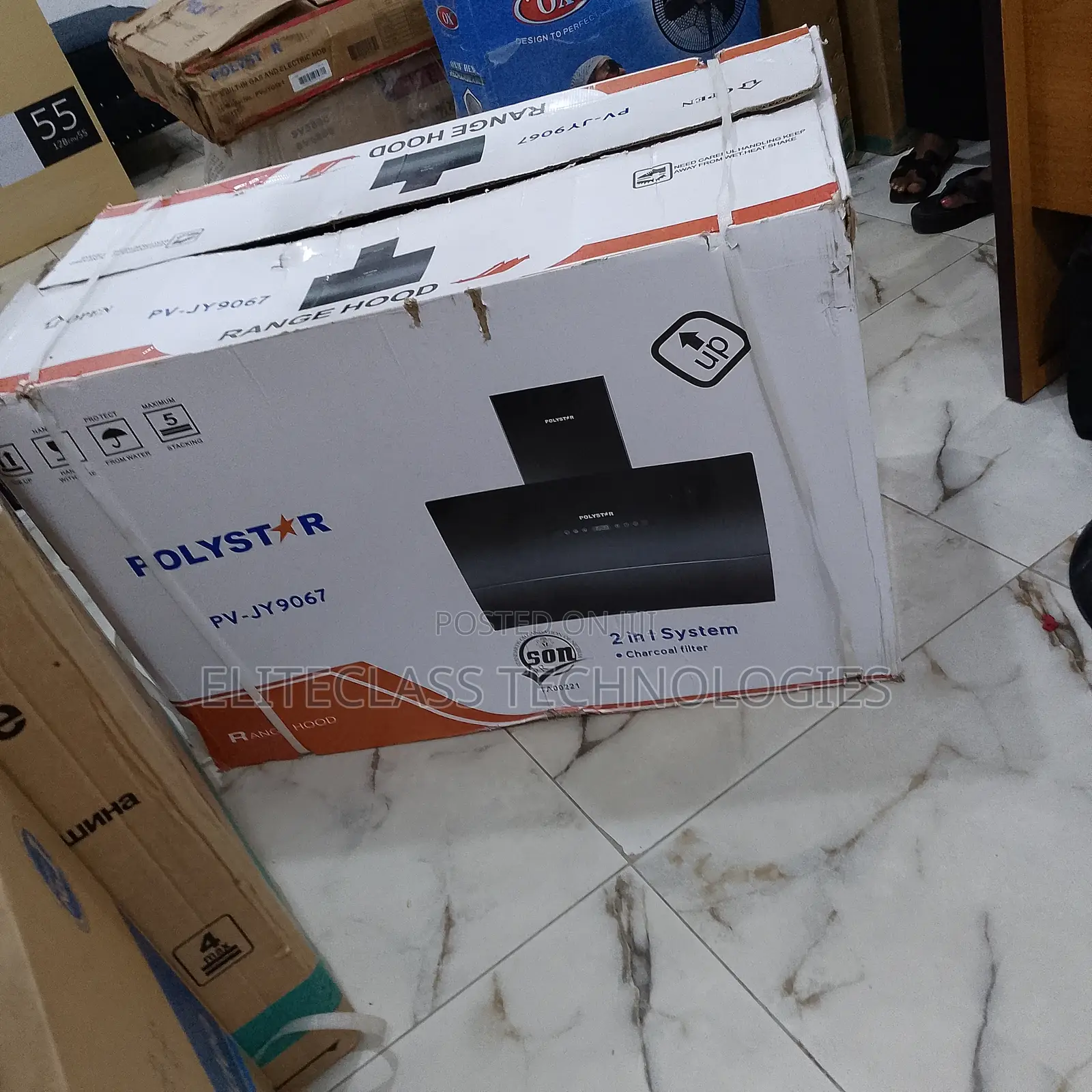 Top-Rated Polystar Range Hood ''Pv-Jy9067''