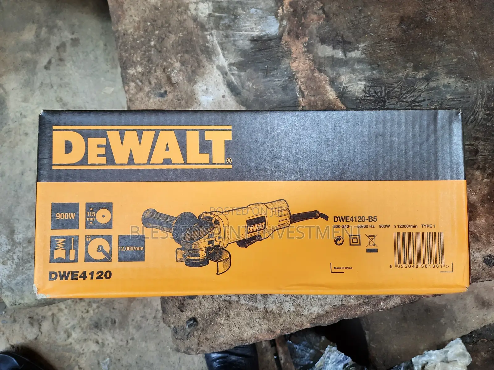 Dewalt 115mm Grinder 900w Dwe4120