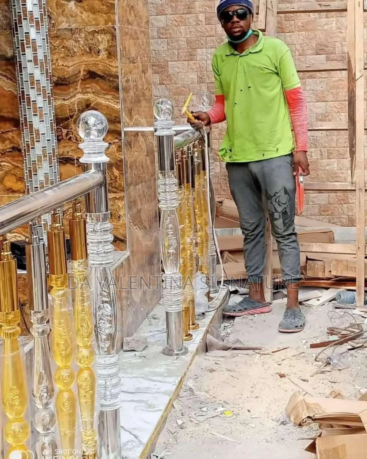 High Quality Crystal Hand-Rails