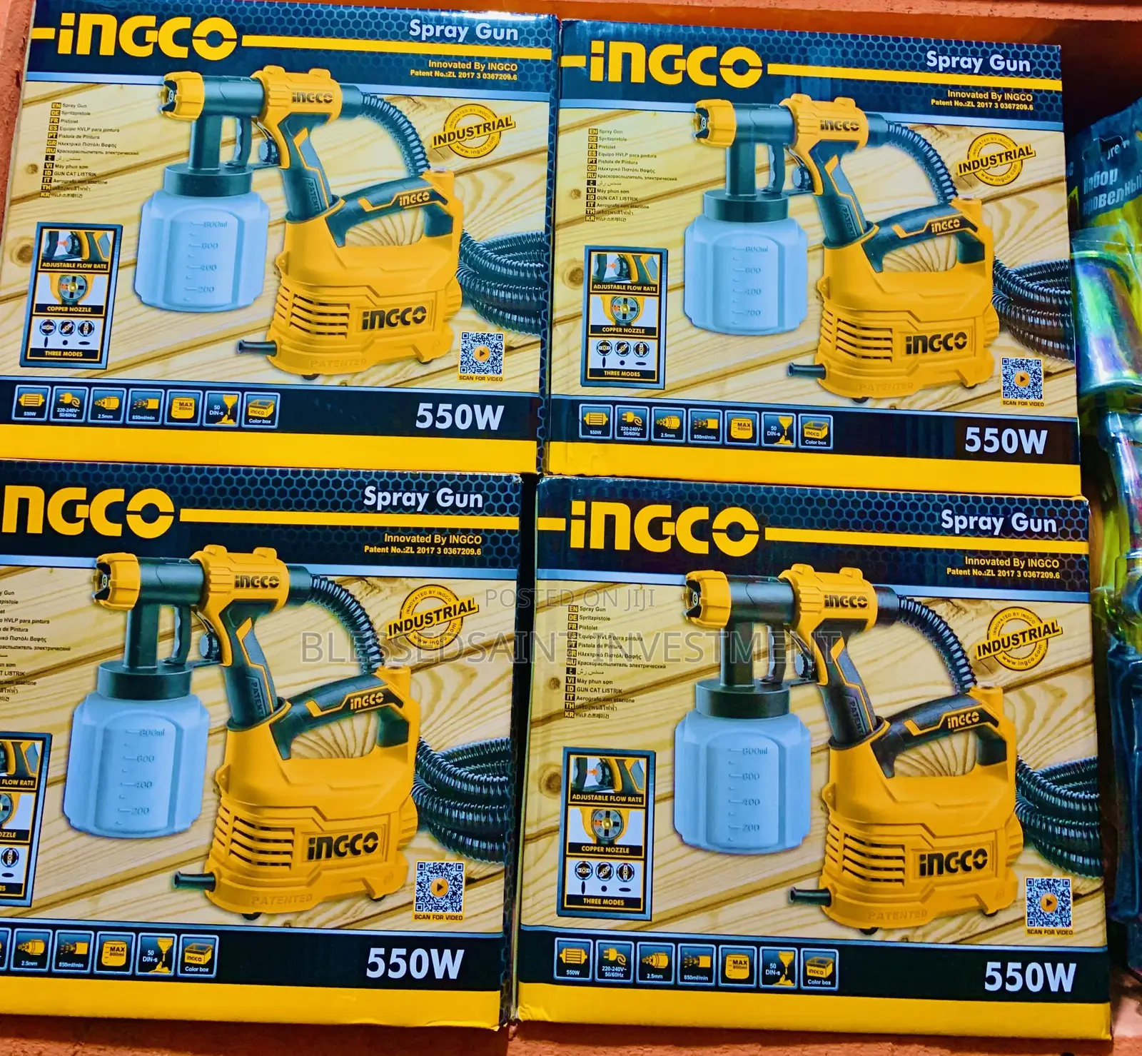 Ingco Spray Gun 550w