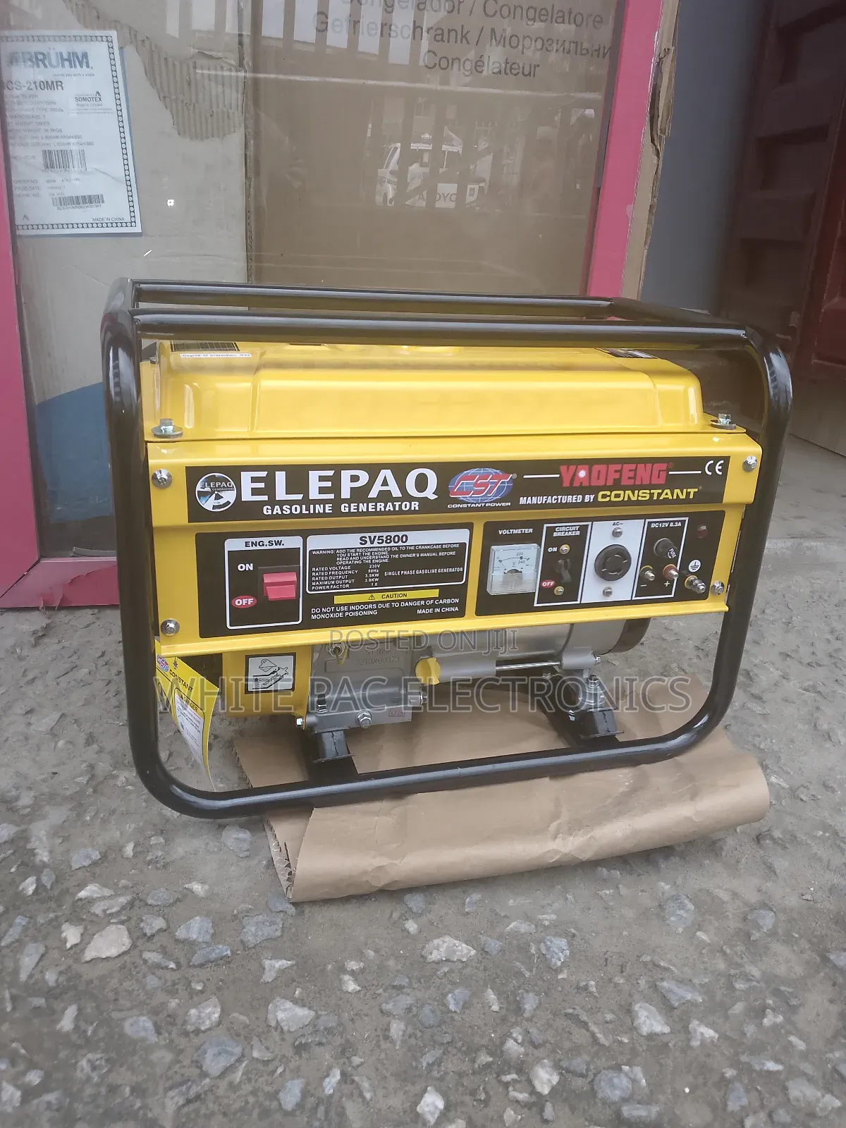 Elepaq Constant 3.5kva Manual Start > Ec5800cx 100% Copper