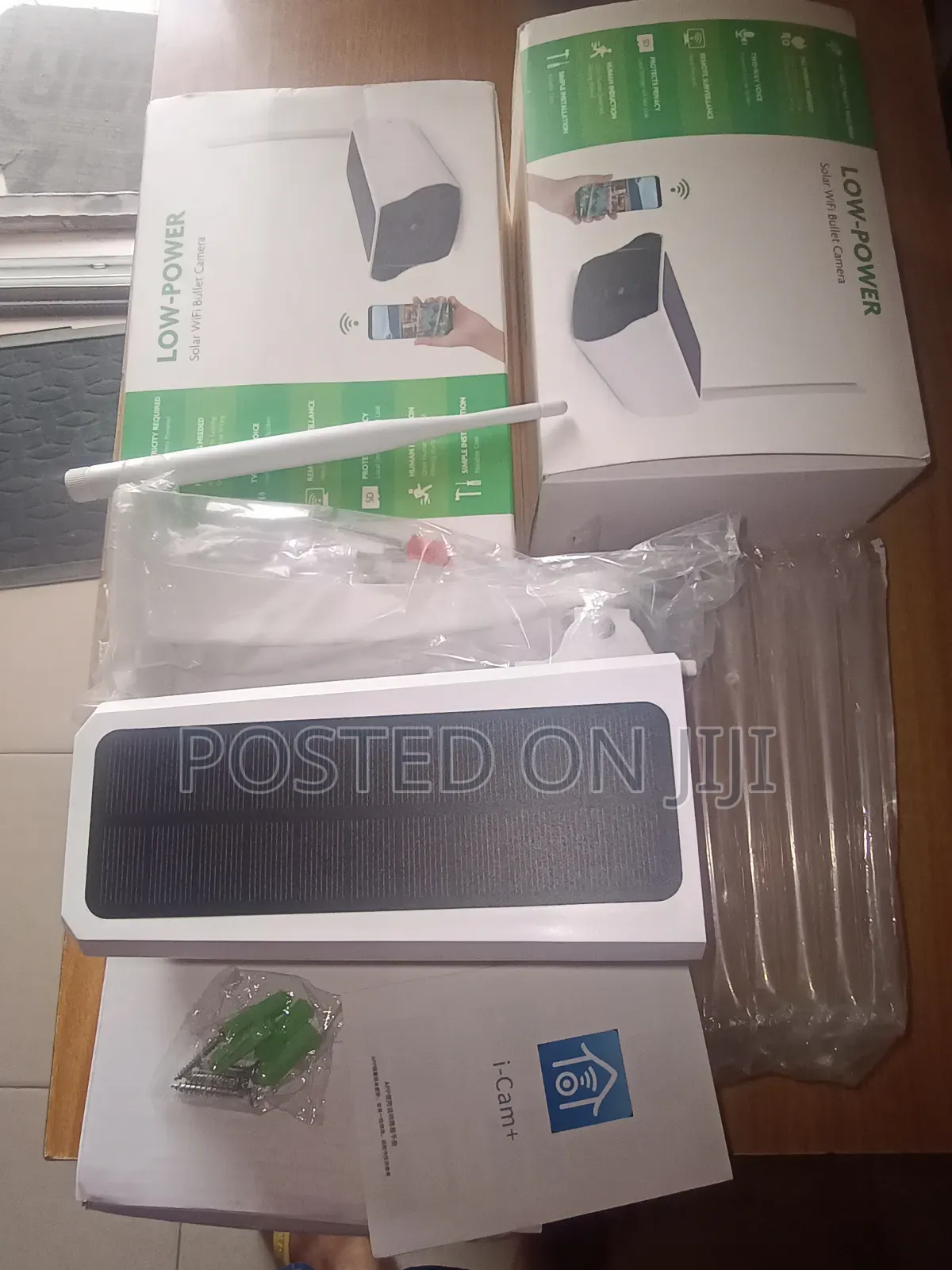 Low Power Bullet Solar Camera