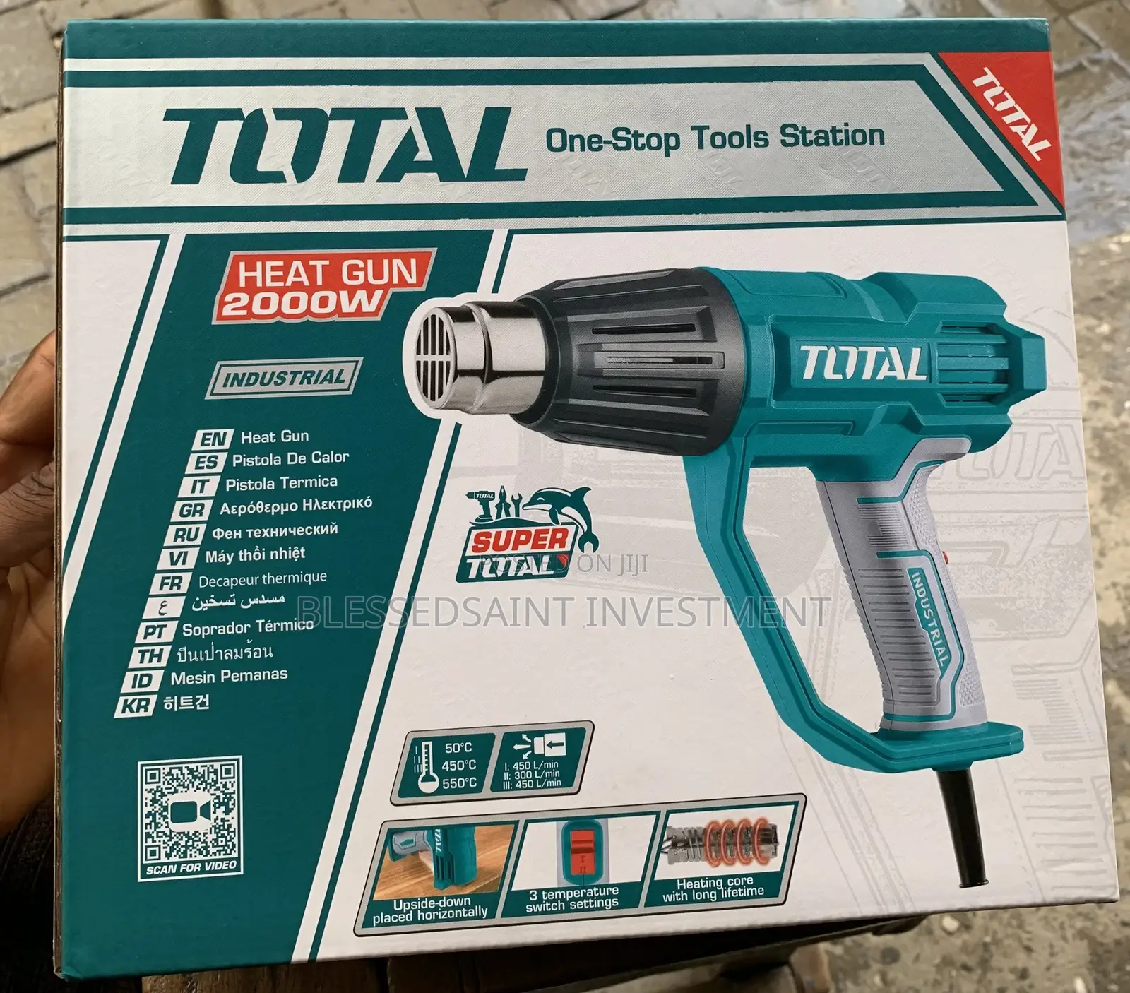 Total Heat Gun Machine 200w