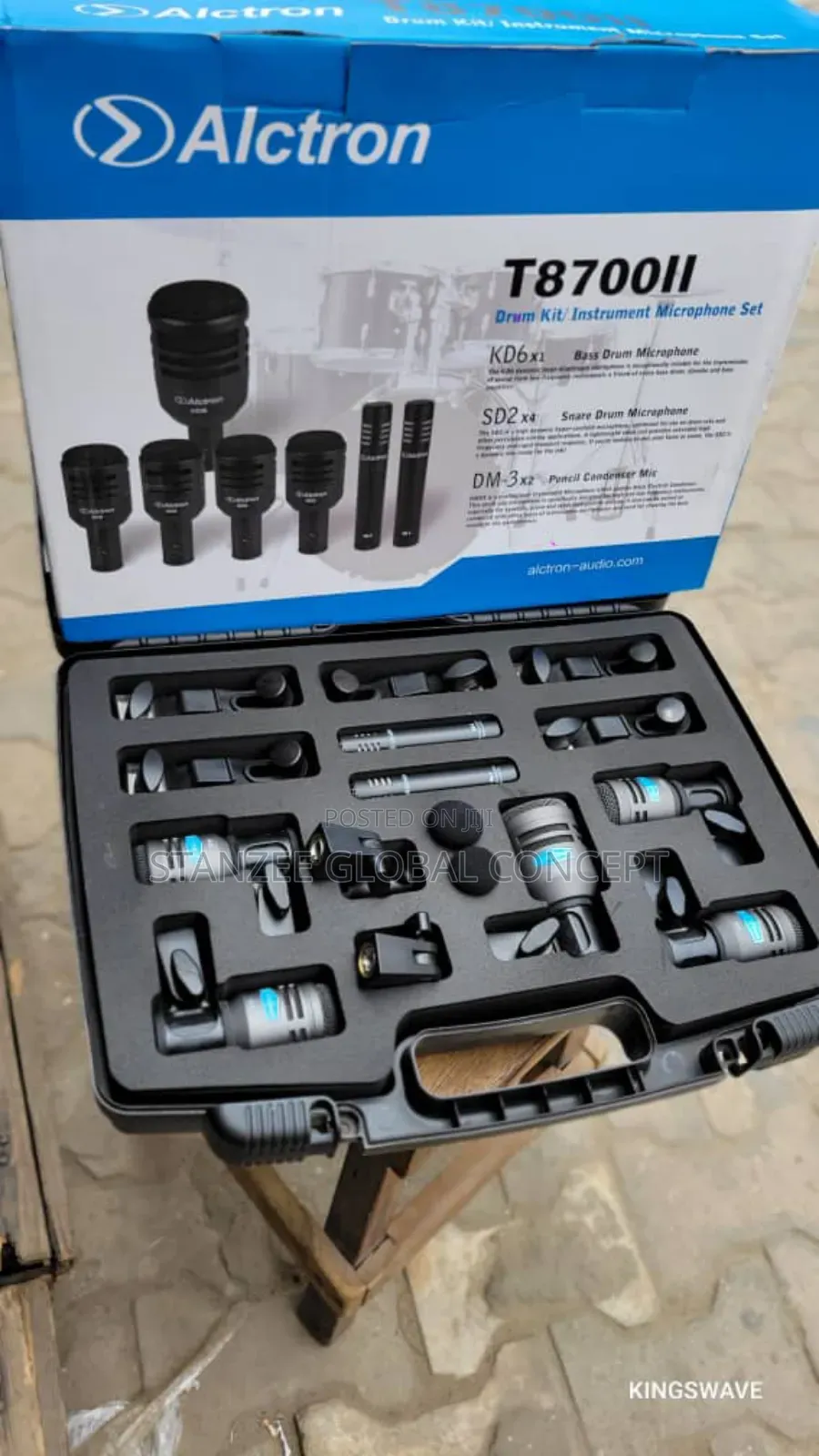 Alctron 7set Drum Microphone T8700ii
