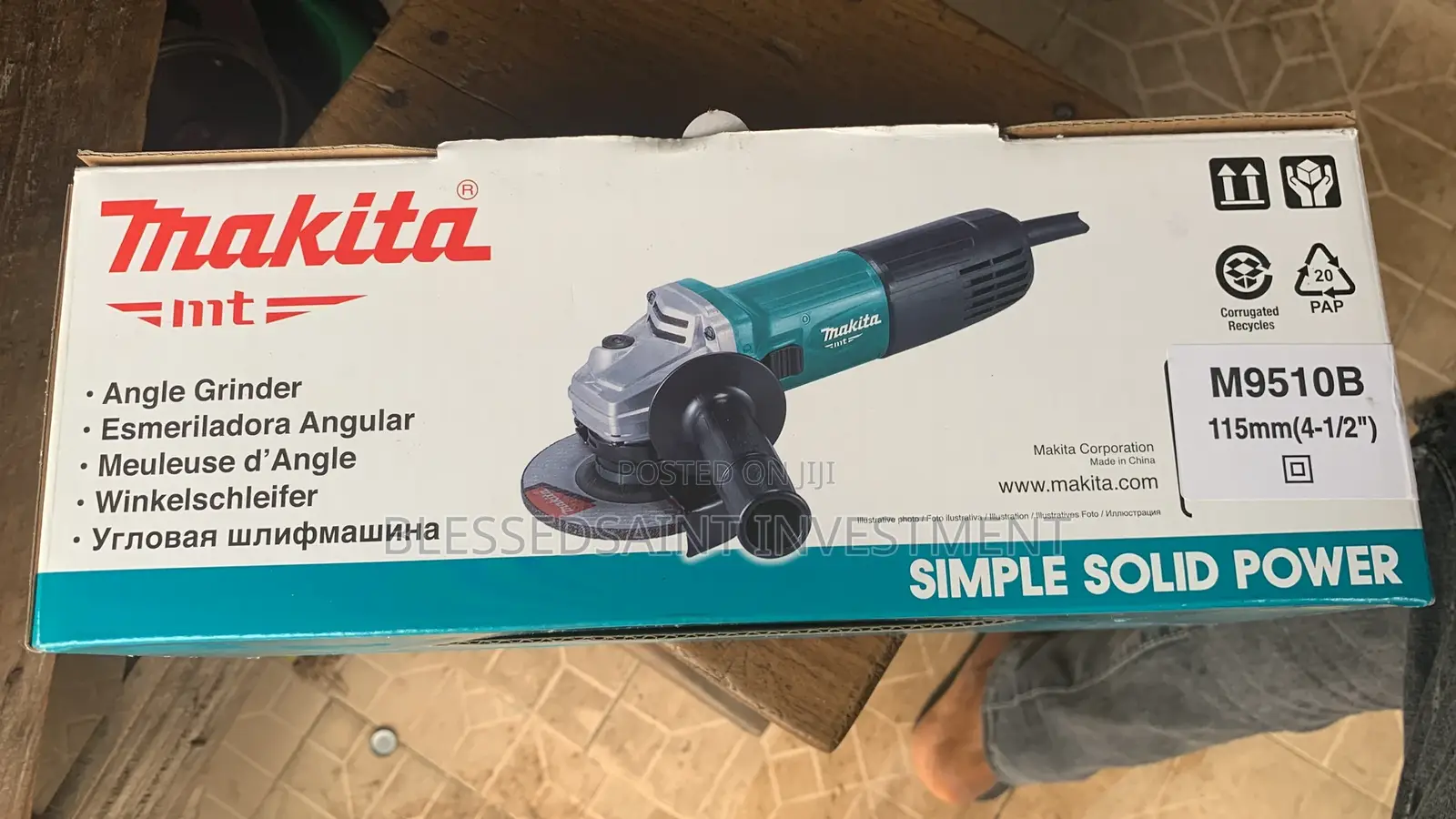 Makita 4.5 Inches Grinder 750w