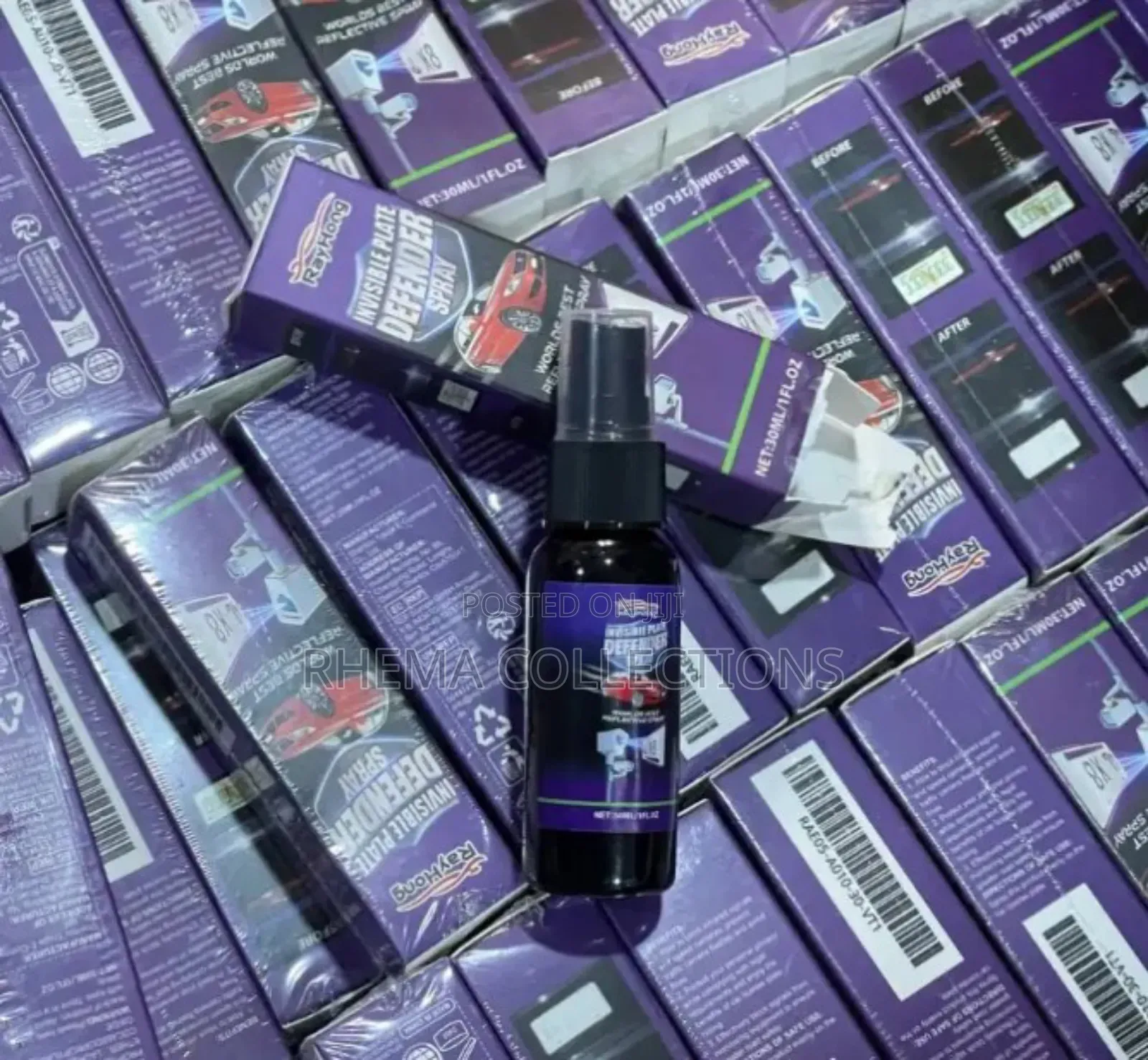 Invisible Plate Defender Spray (World Best Reflective Spray