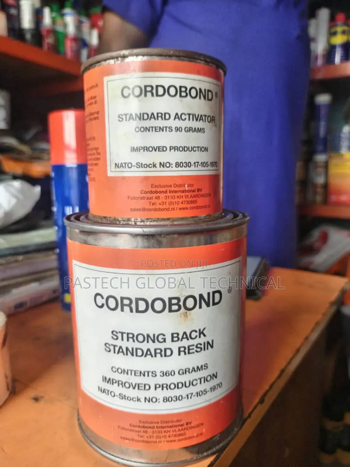 Cordobond Strong-Back Resin Activator Epoxy-Based