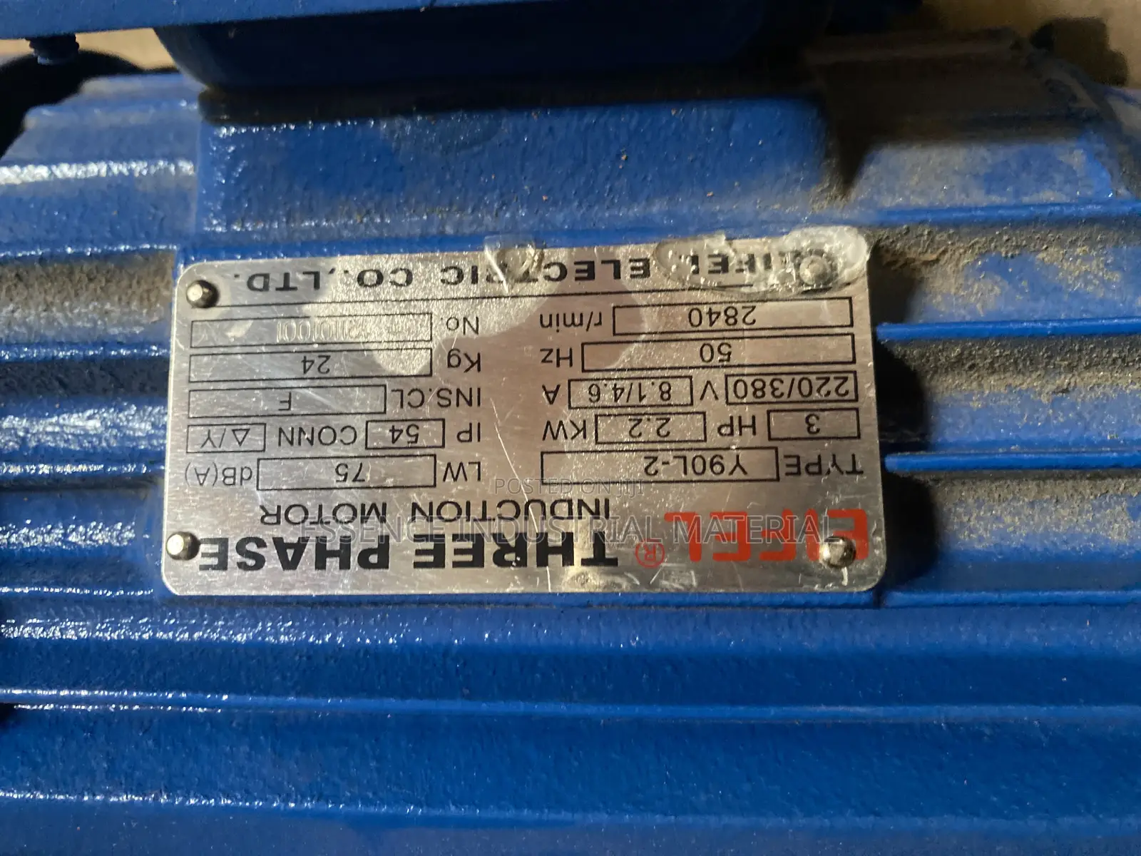 Three Phase AC Motor 2.2KW High Speed Foot Mounting