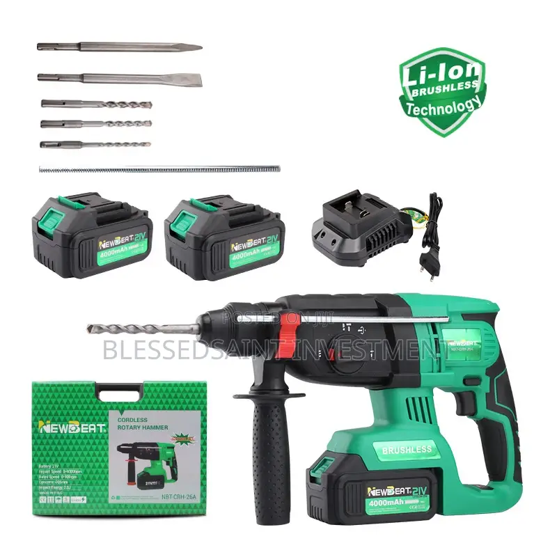 Newbeat Battery Rotary Hammer 21v