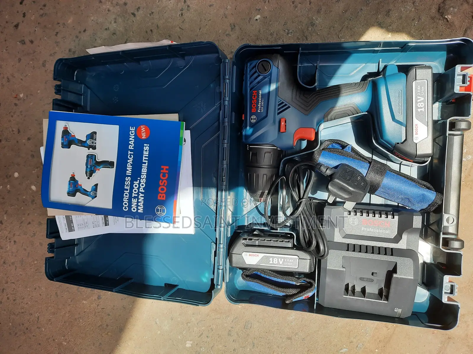 Original Bosch Battery Drill 18volts