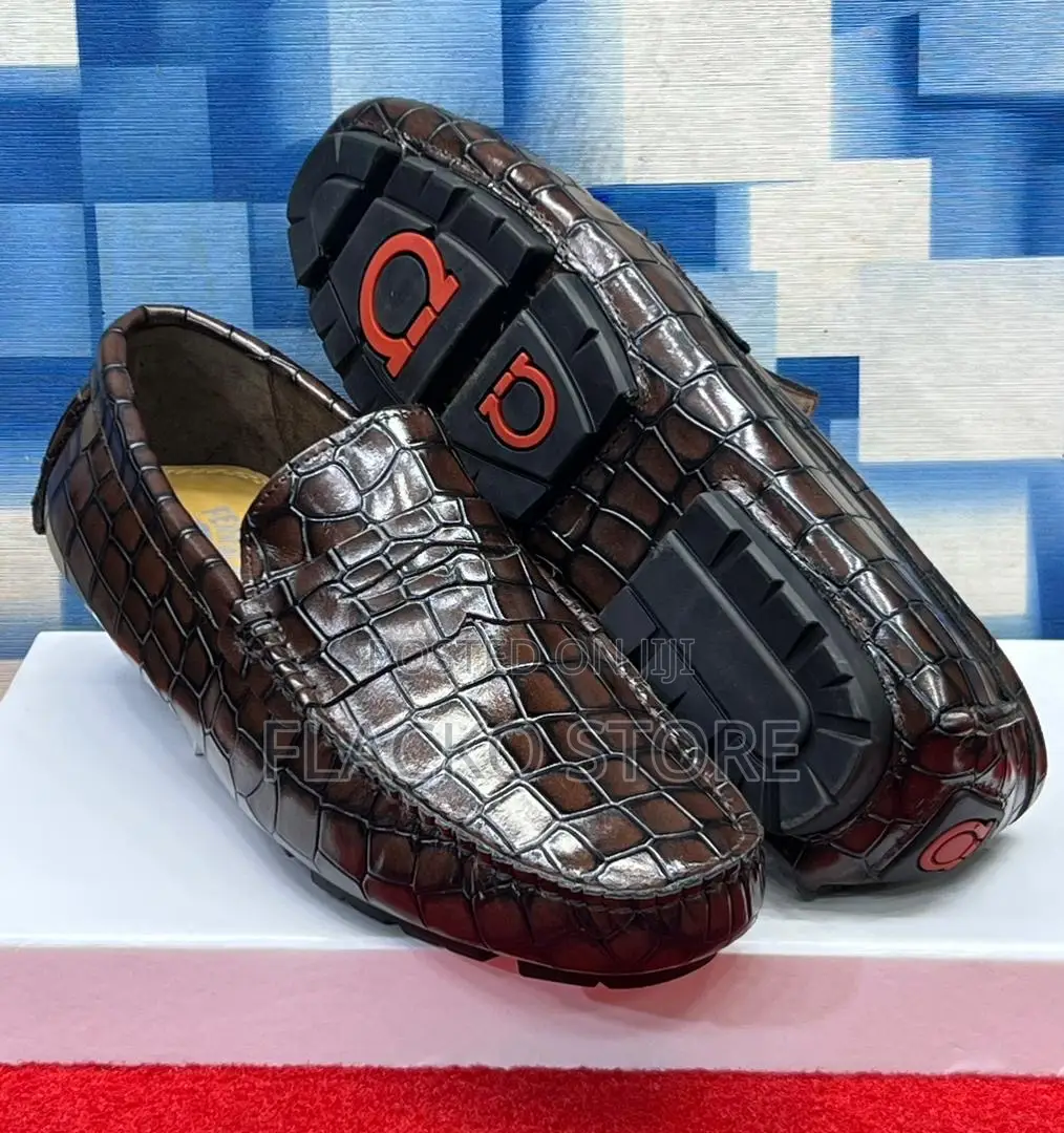 Original Salvatore Ferragamo Loafers Shoes