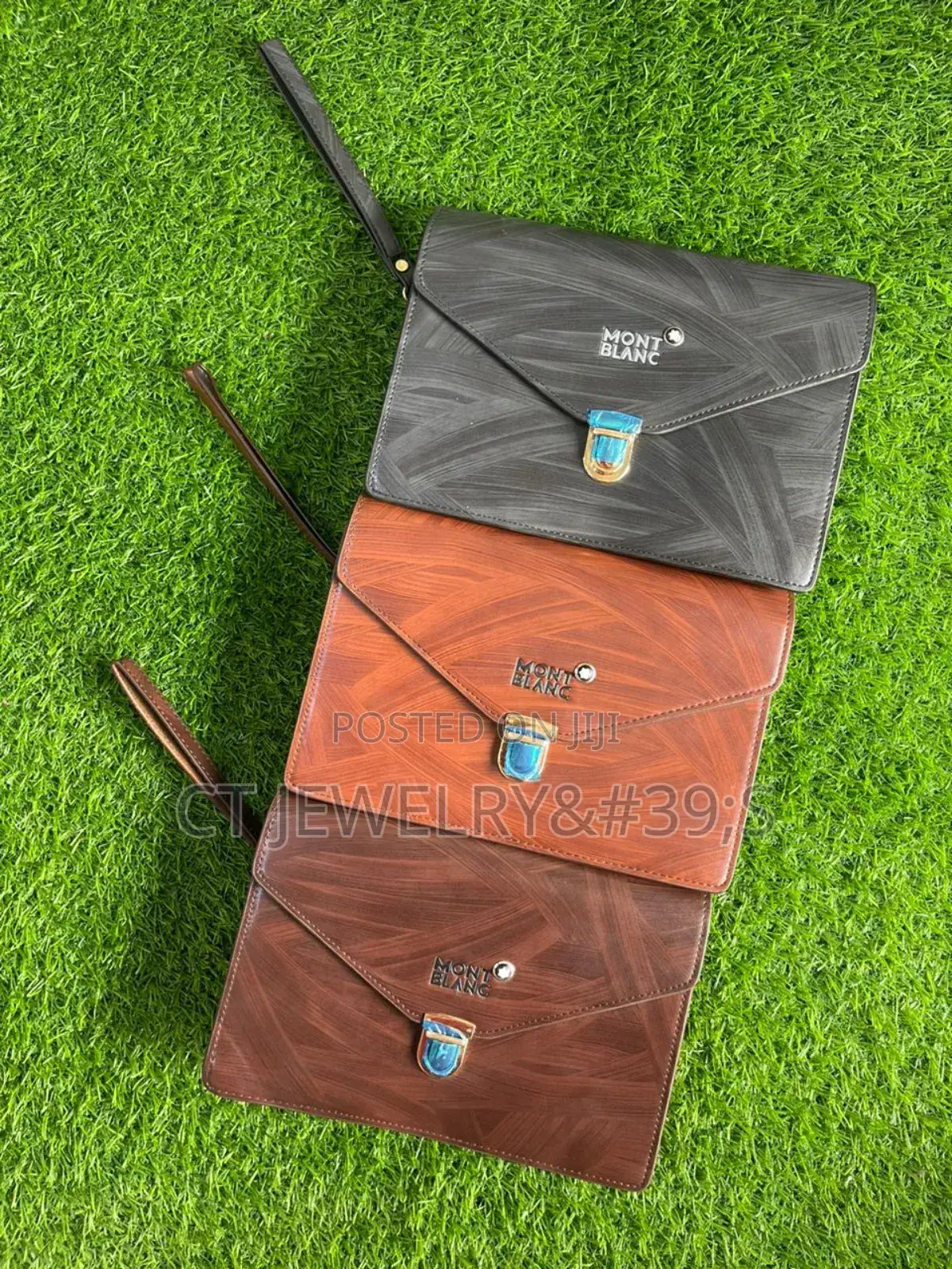 Original Quality Mont Blanc Men's Armpit Purse Suitable for You