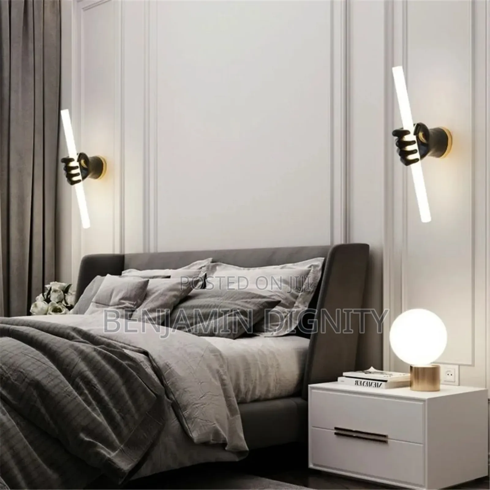 Hand Led Tube Nordic Wall Lamp