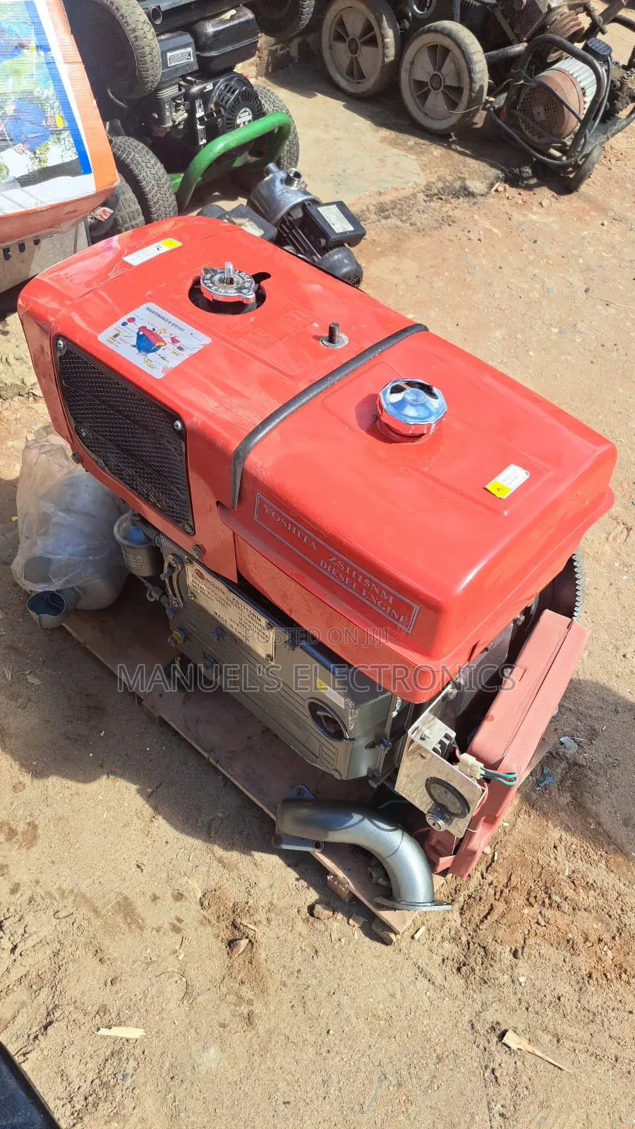 1115 Engine Diesel Generator Half Engine