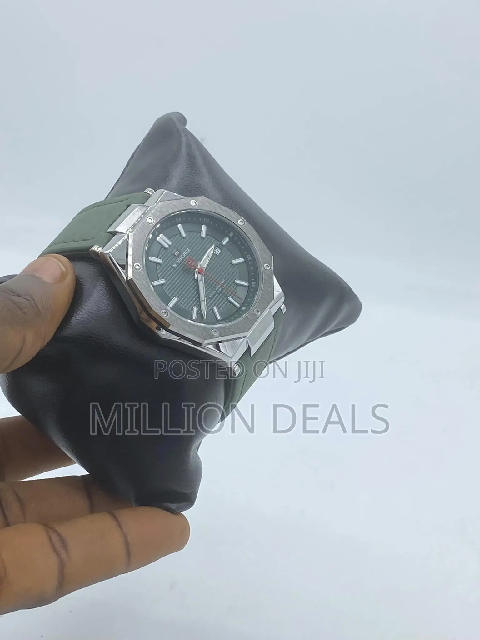 Luminous Chronograph Green Men's Wrist Watch
