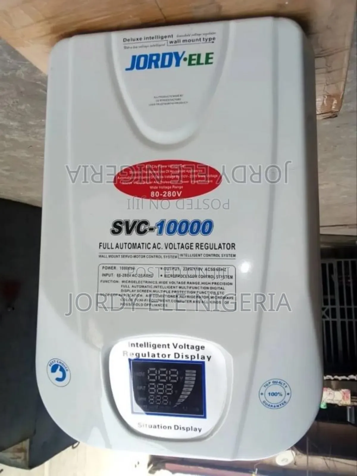 10kva Automatic Voltage Regulator Stabilizer Servo 80-280v