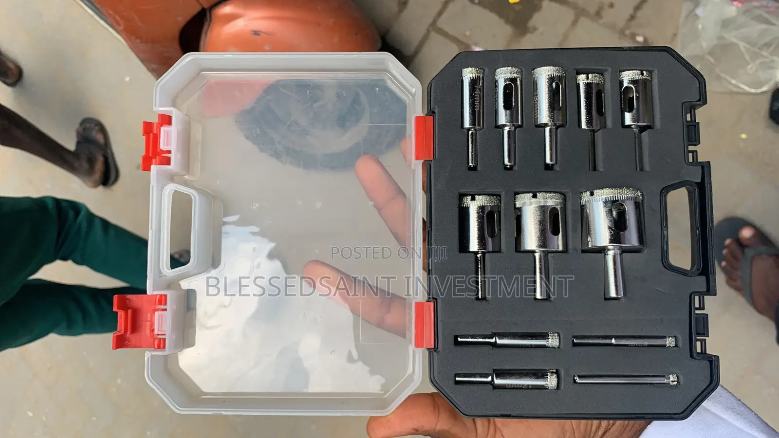 Jumlee Glass Hole Saw Set 12 Pics