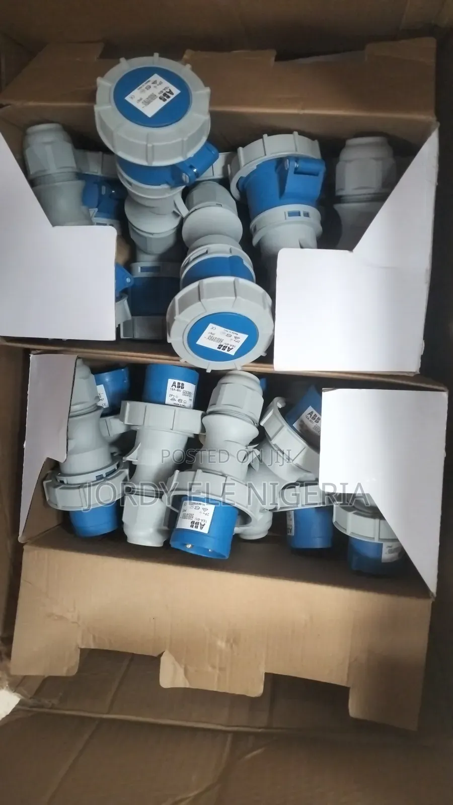 Original Industrial 16A, 32A 63A Plug and Sockets