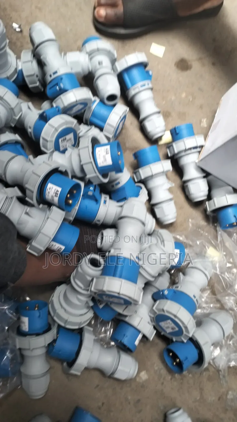 Original Industrial 16A, 32A 63A Plug and Sockets