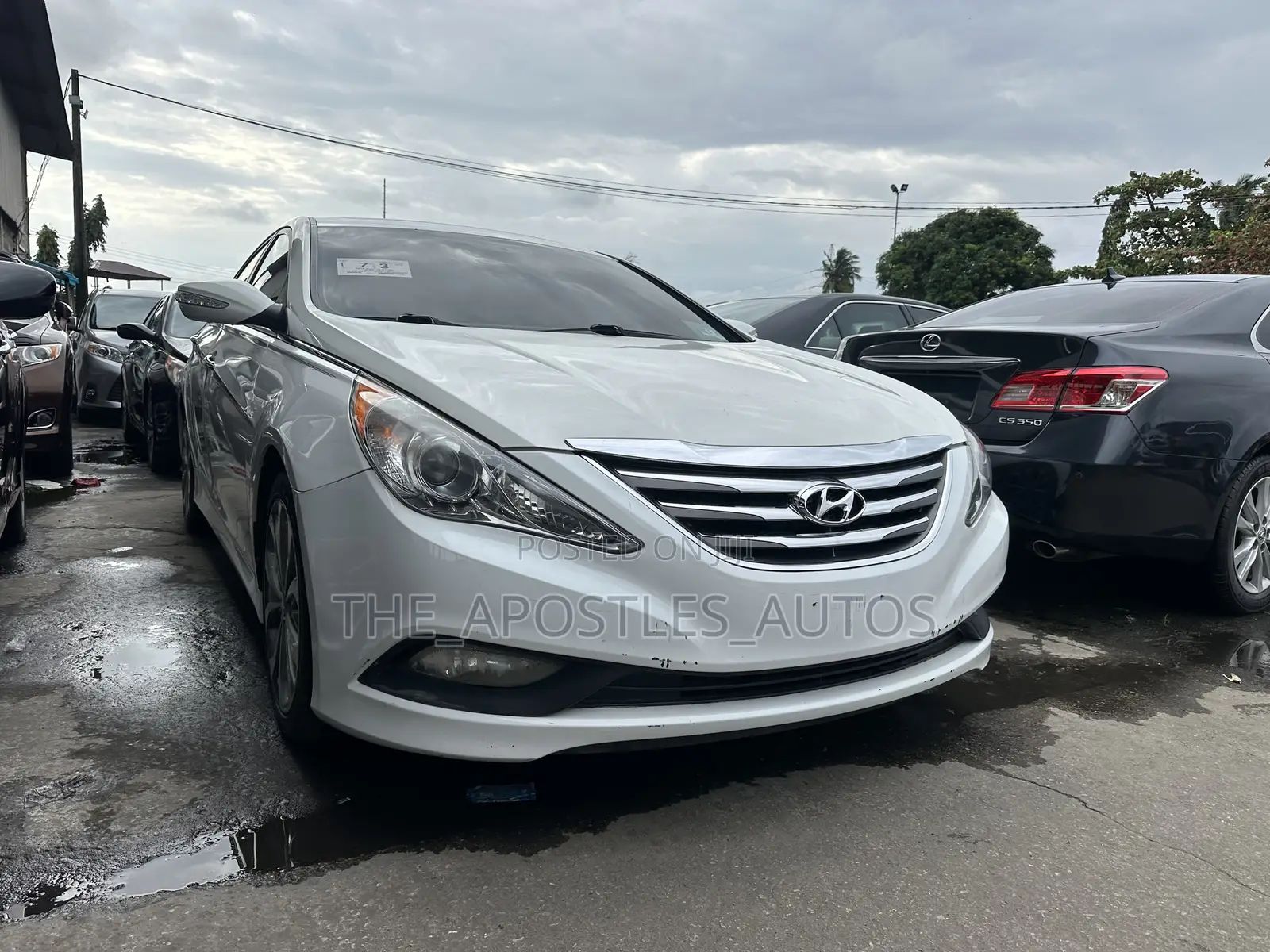 Hyundai Sonata 2014 White