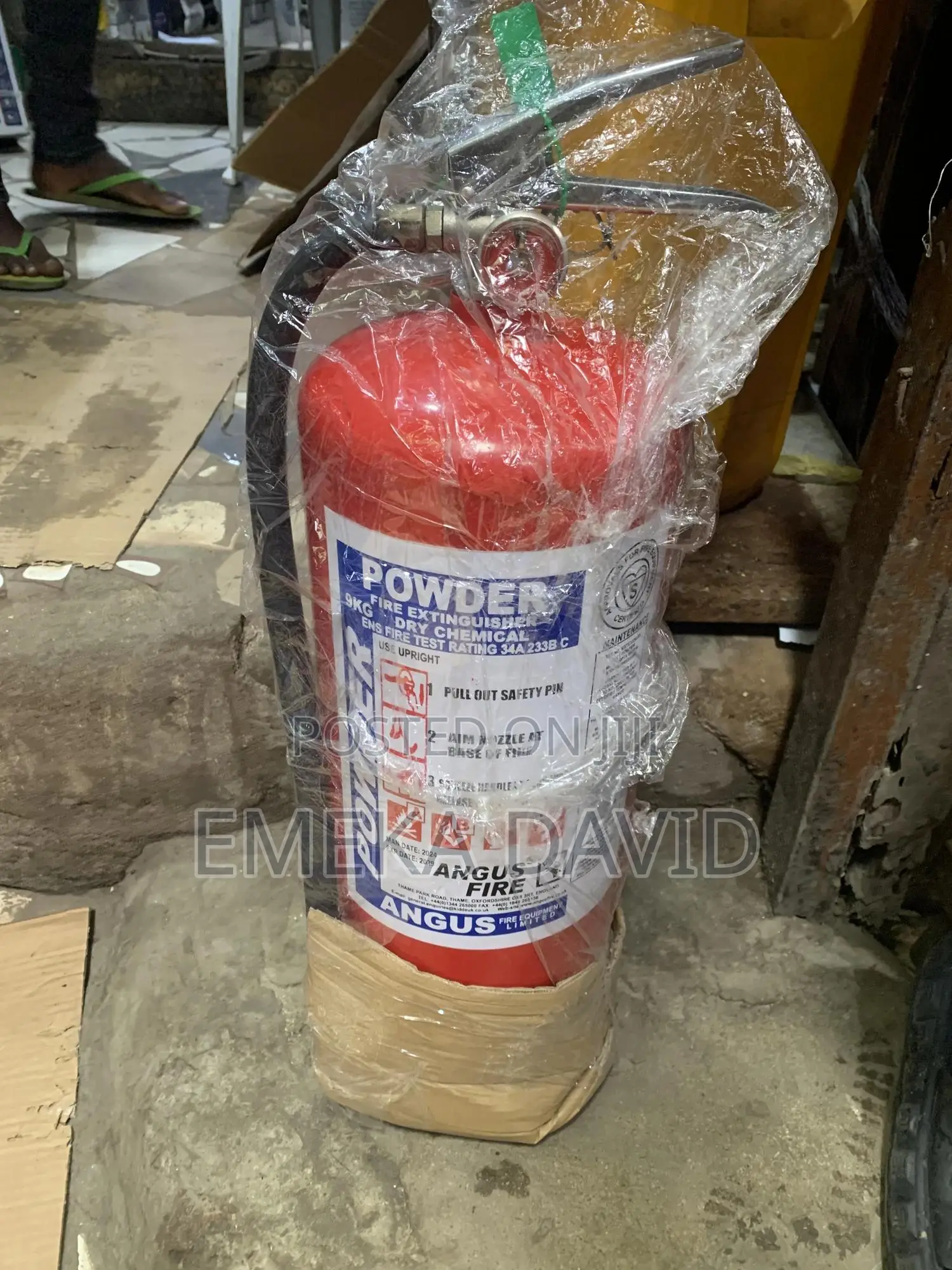9kg Fire Extinguisher Dry Powder