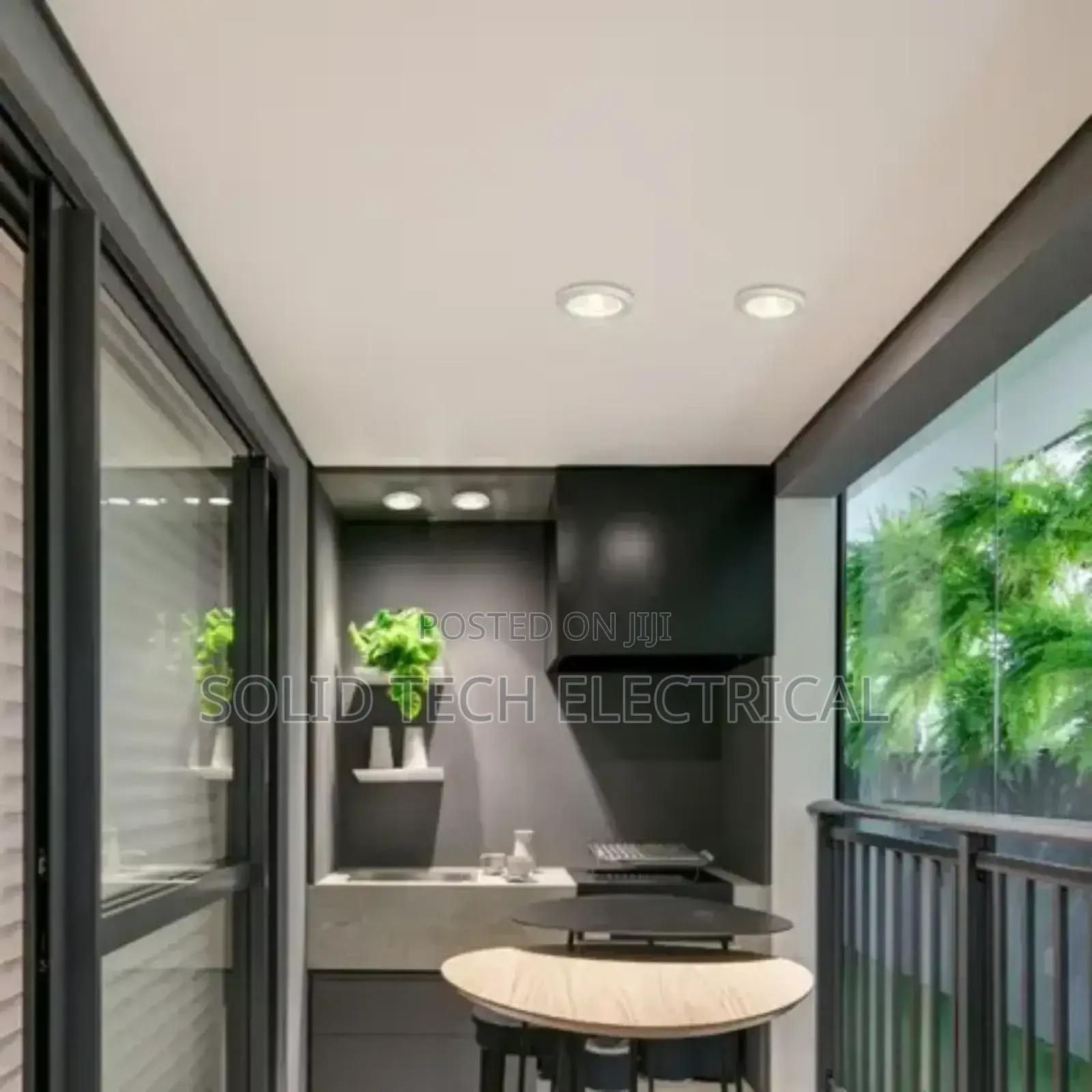 6w Glass Recessed Spotlight Down Light Pop Cob