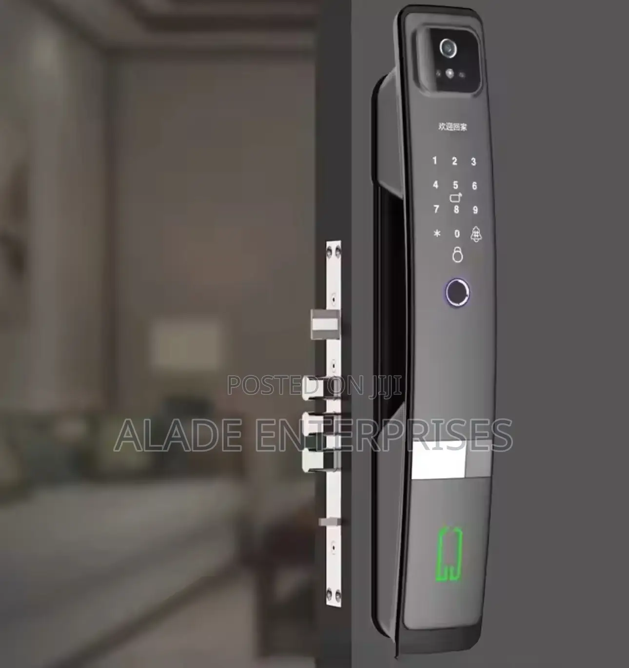 Tuya Wifi 3D Face Recognition Smart Lock Withinbuilt Camera