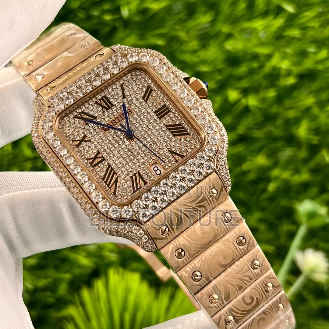 Original Cartier Rose Gold Chain Watch Is Available in Store