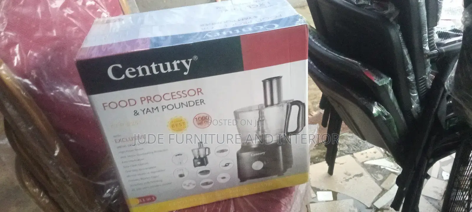 Century Processor and Yam Pounder