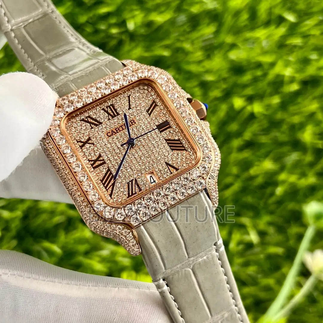 Original Cartier Gray Leather Strap Watch Is Available Now
