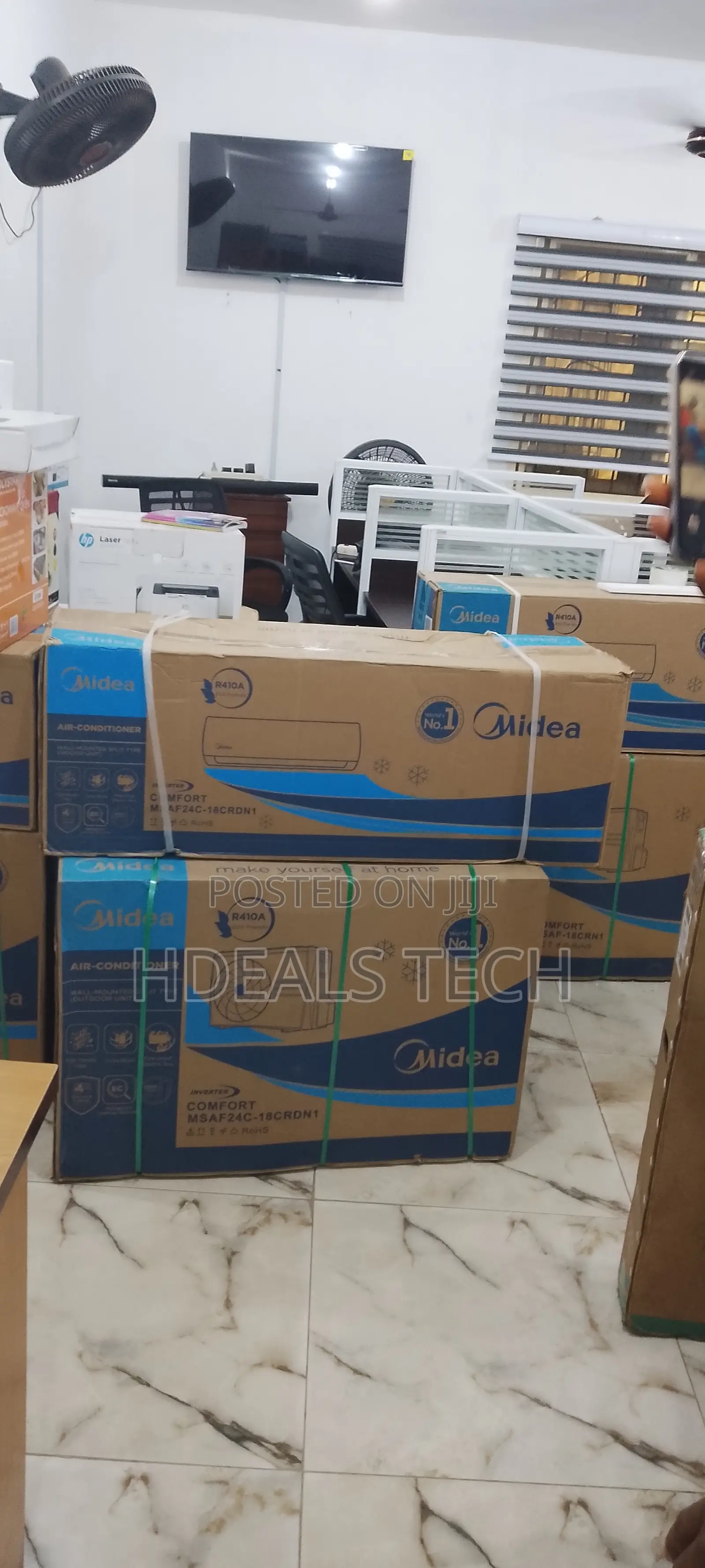 Top-Notch Midea 2hp Inverter Ac - Wall Mounted Msfa-18crdn1