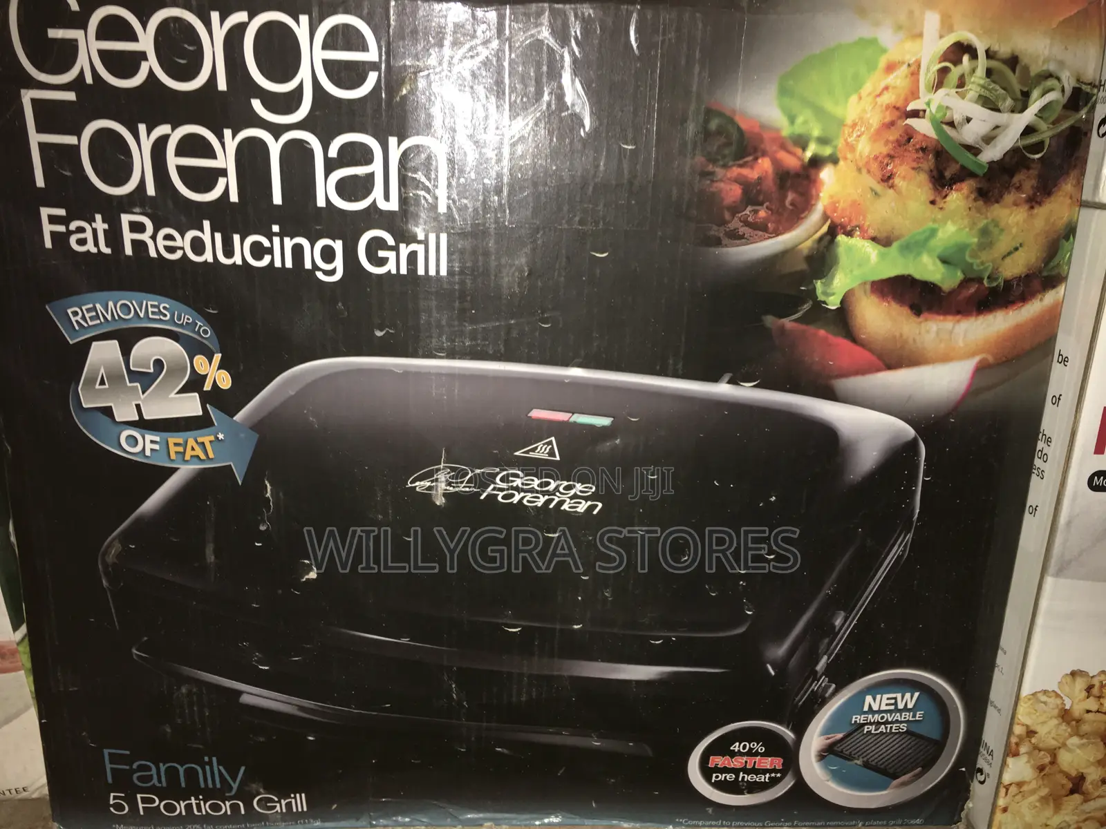 George Foreman Fat Reducing Grill, 5 Portion Grill