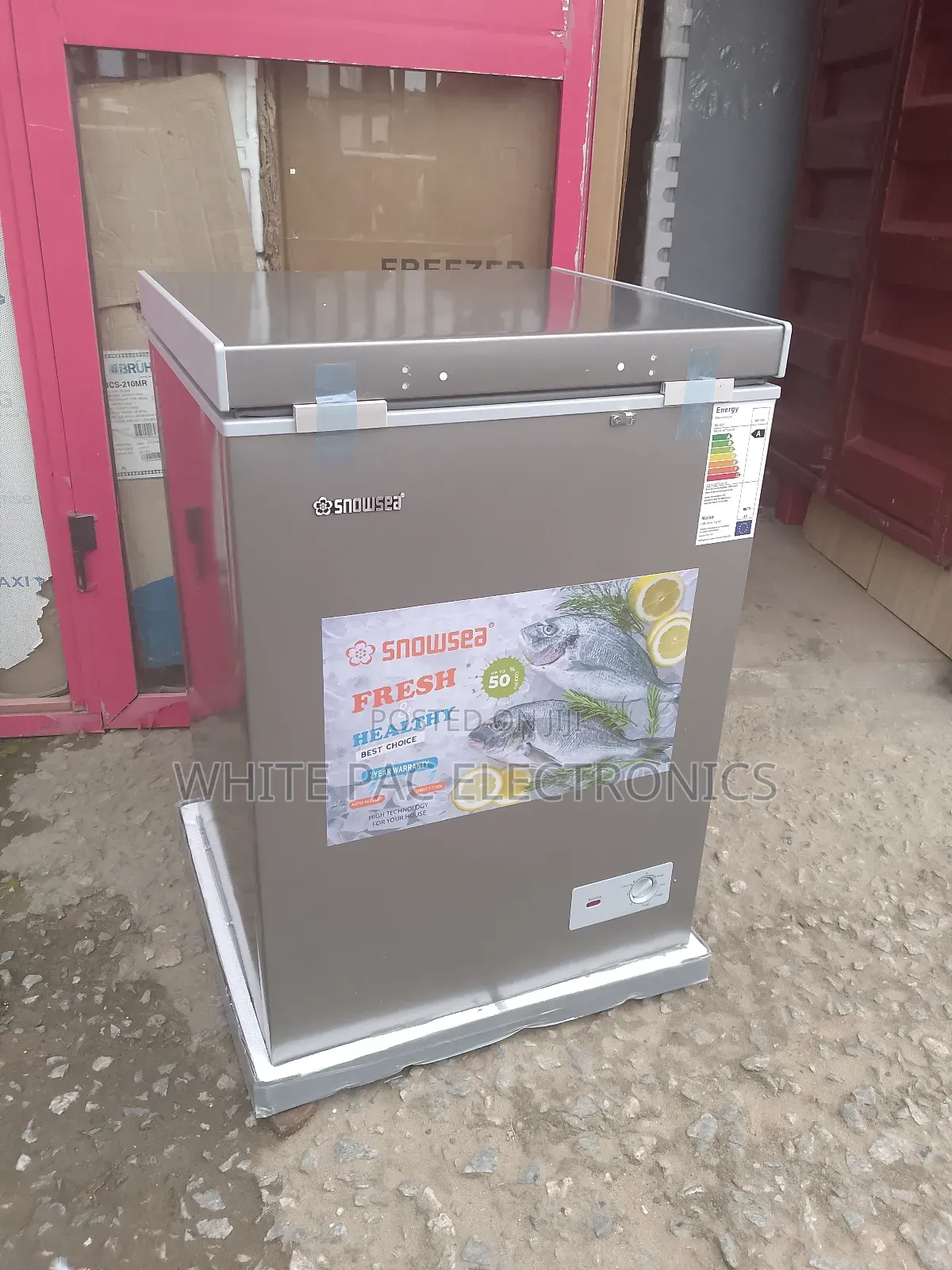 Snowsea Deep Freezer 138_litres Copper - Fast Performance