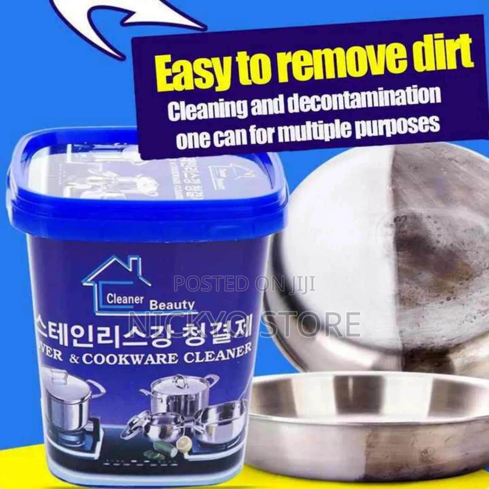 Stainless Steel Cleaning Cream