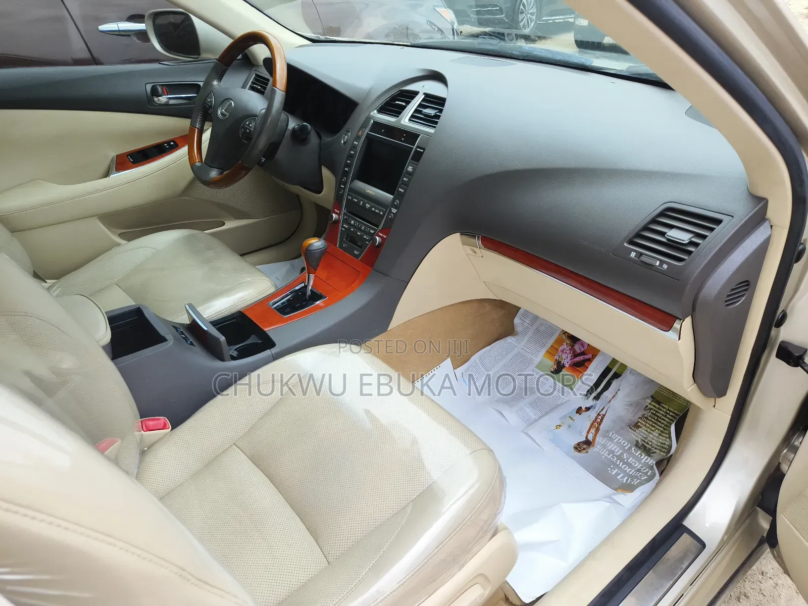 Lexus ES 350 2010 Gold