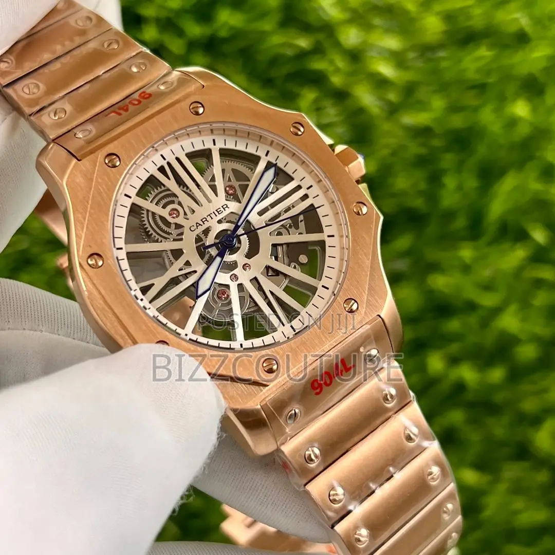 Original Cartier Mechanical Gold Chain Watch Is Available