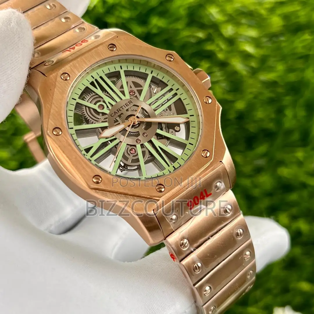 Original Cartier Mechanical Gold Chain Watch Is Available