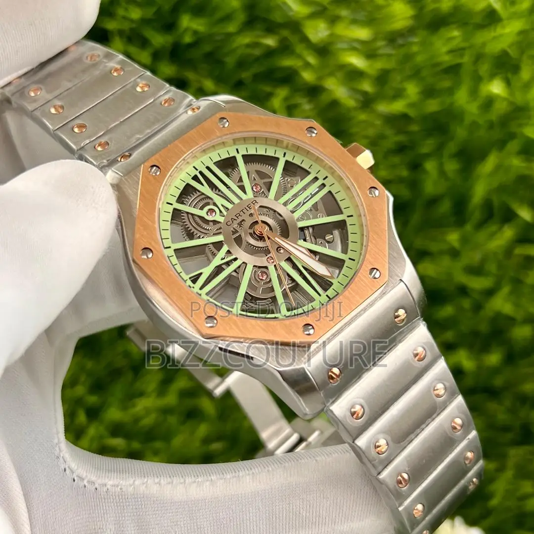 Original Cartier Mechanical Silver Chain Watch Is Available