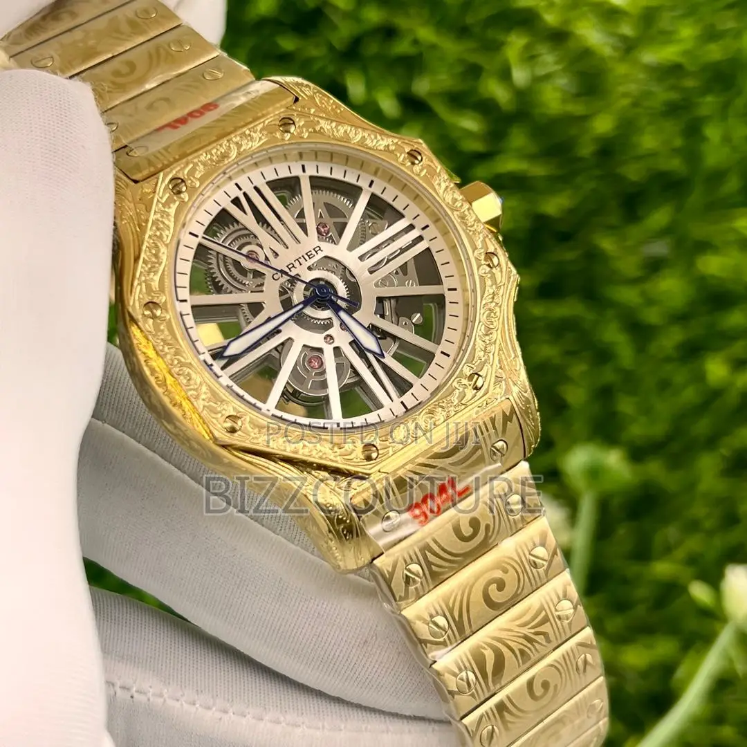 Original Cartier Mechanical Gold Chain Watch Is Available