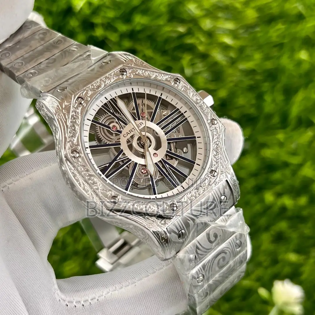 Oroiginal Cartier Mechanical Silver Chain Watch Is Available
