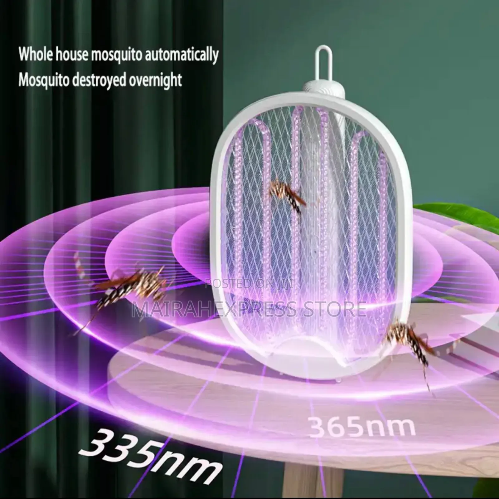 4in1 Foldable/Wall Mounted Rechargeable Mosquito Killer