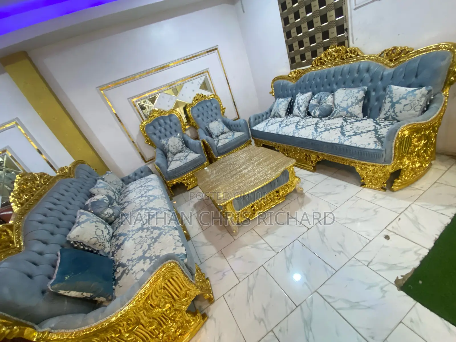 High Quality Royal Egyptian Sofa Set