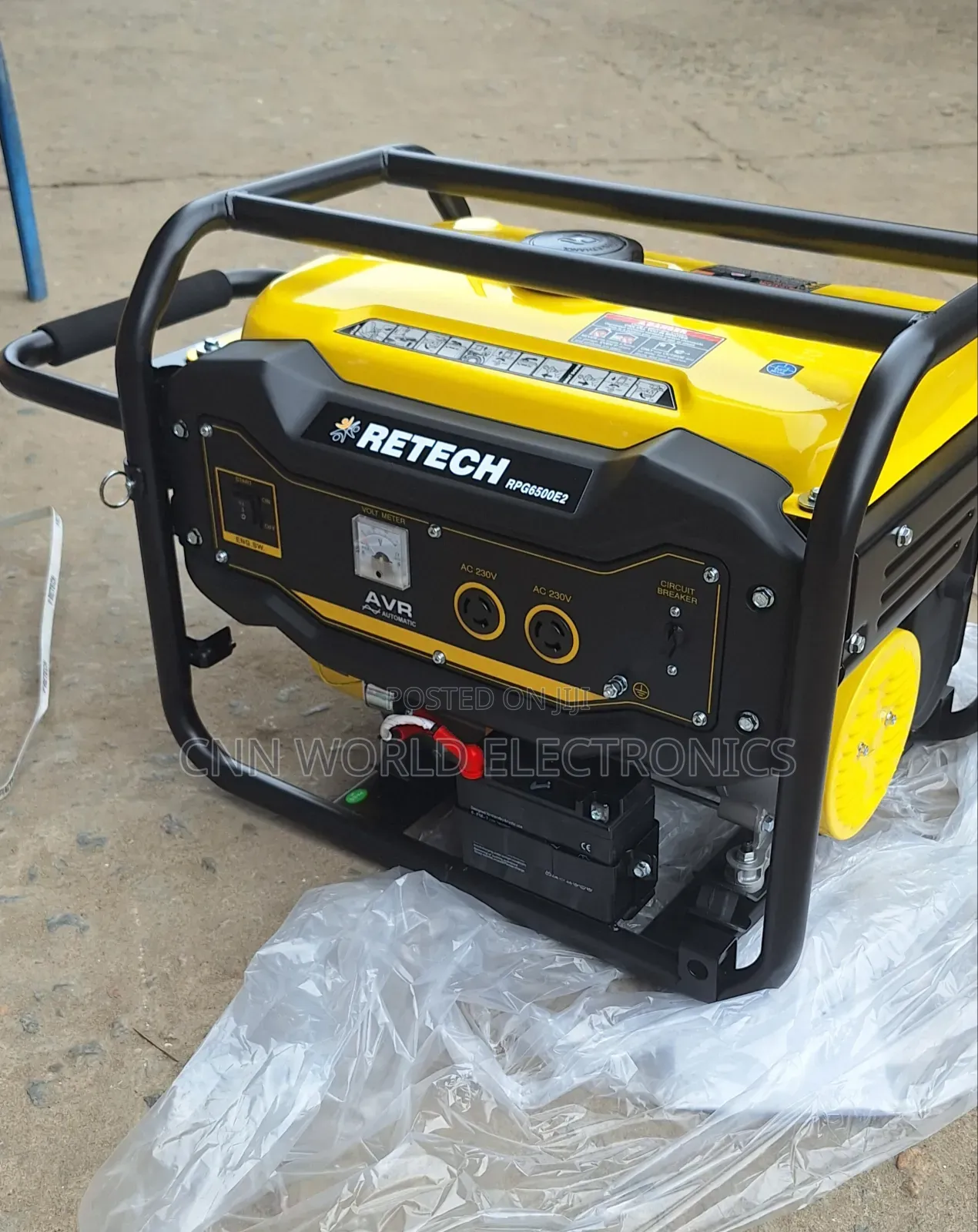 RETECH PORTABLE GENERATOR (4.0kva) Starting System Copper